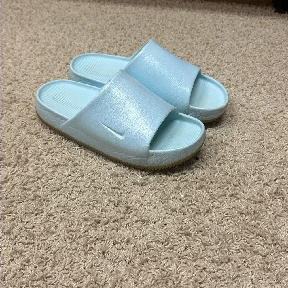 Nike Pastel Blue Slide Sandals - Picture 2 of 6